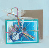 "Blue Crab I" Handmade Greeting Card Bundle
